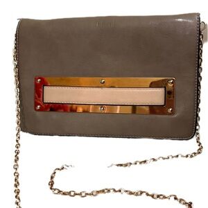 Elegant Tan and Gold Women's Bag Melie Bianco